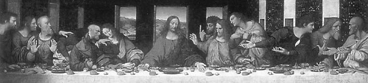 da-vinci-last-supper-crop bw
